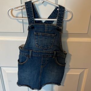 Denim overall jumper